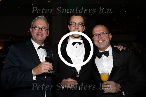 Utrecht 6 januari 2016
Uitreiking musical awards in het beatrixtheater.
Fred Butter met zijn 2 partners