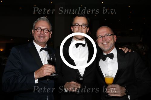 Utrecht 6 januari 2016
Uitreiking musical awards in het beatrixtheater.
Fred Butter met zijn 2 partners
