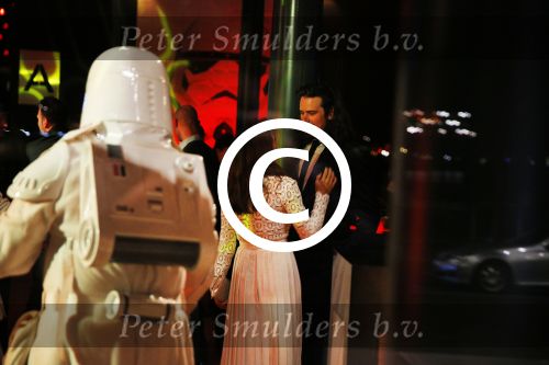 Amsterdam 15 december 2015
Premiere Star wars in het amsterdam theater.
Georgina Verbaan met nieuwe vriend Ralph