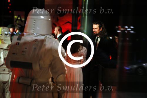 Amsterdam 15 december 2015
Premiere Star wars in het amsterdam theater.
Georgina Verbaan met nieuwe vriend Ralph