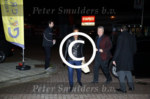 Amsterdam 14 december 2015
Galaavond bij de kookfabriek tbv Johan Cruijff foundation.
Guus Hiddink met vriendin