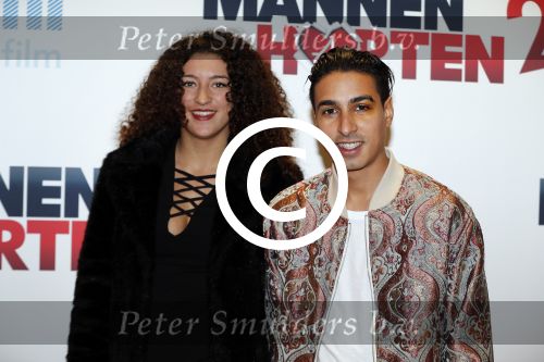 Amsterdam 14 december 2015
Premiere manneharten 2 in het nieuwe de la mar theater met 
Hassan Slaby en partner