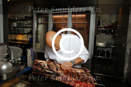 Rotterdam 17 december 2015
Herman den Blijker in zijn restaurant las Palmas.