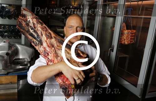 Rotterdam 17 december 2015
Herman den Blijker in zijn restaurant las Palmas.