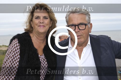 20-06-2015 Noordwijk, Party 100 jaar Willem Kool
Gooise wijnhandelaar Otto Lenselink met partner Maianne
Foto en Copyright: Foto Leo Vogelzang VOF