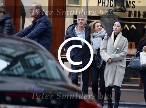 Amsterdam 10 januari 2016
Jaap Jongbloed met zijn nieuwe vriendin Paola Goldsteen.