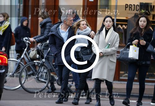 Amsterdam 10 januari 2016
Jaap Jongbloed met zijn nieuwe vriendin Paola Goldsteen.