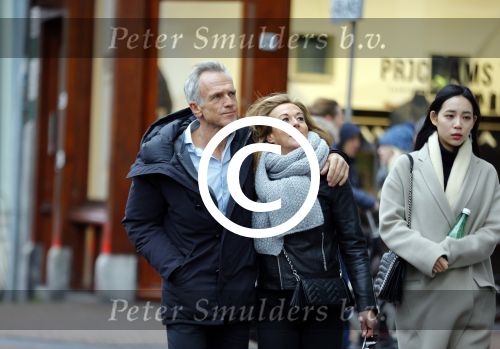 Amsterdam 10 januari 2016
Jaap Jongbloed met zijn nieuwe vriendin Paola Goldsteen.