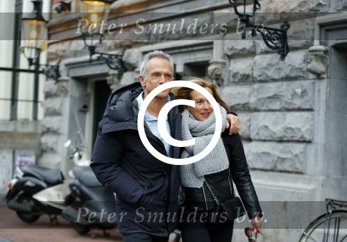 Amsterdam 10 januari 2016
Jaap Jongbloed met zijn nieuwe vriendin Paola Goldsteen.