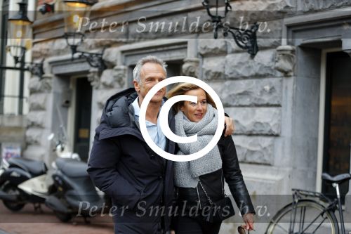 Amsterdam 10 januari 2016
Jaap Jongbloed met zijn nieuwe vriendin Paola Goldsteen.