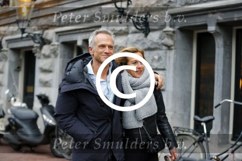 Amsterdam 10 januari 2016
Jaap Jongbloed met zijn nieuwe vriendin Paola Goldsteen.