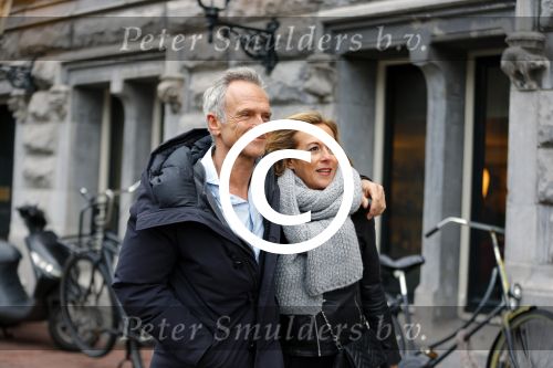 Amsterdam 10 januari 2016
Jaap Jongbloed met zijn nieuwe vriendin Paola Goldsteen.