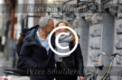 Amsterdam 10 januari 2016
Jaap Jongbloed met zijn nieuwe vriendin Paola Goldsteen.