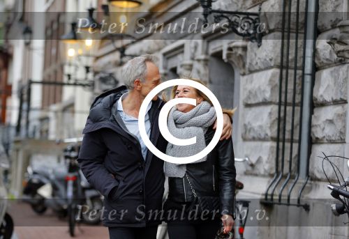 Amsterdam 10 januari 2016
Jaap Jongbloed met zijn nieuwe vriendin Paola Goldsteen.