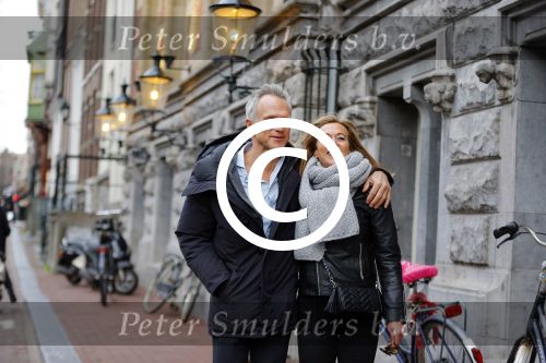 Amsterdam 10 januari 2016
Jaap Jongbloed met zijn nieuwe vriendin Paola Goldsteen.