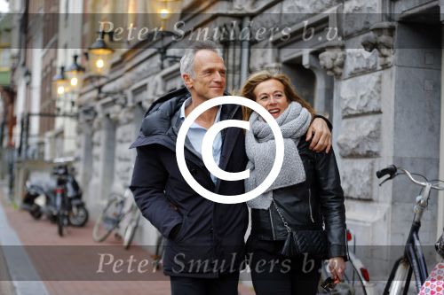 Amsterdam 10 januari 2016
Jaap Jongbloed met zijn nieuwe vriendin Paola Goldsteen.