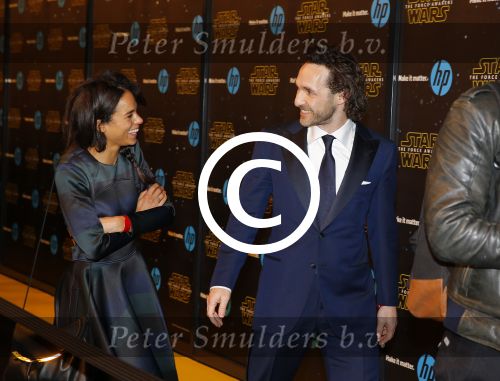 Amsterdam 15 december 2015
Premiere Star wars in het amsterdam theater.
Javier Guzman met vriendin