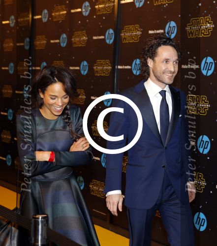 Amsterdam 15 december 2015
Premiere Star wars in het amsterdam theater.
Javier Guzman met vriendin