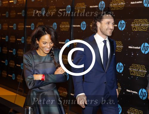 Amsterdam 15 december 2015
Premiere Star wars in het amsterdam theater.
Javier Guzman met vriendin
