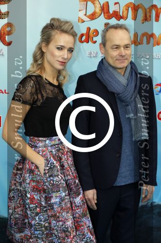 Amsterdam 6 december 2015
Premiere Dummie de Mummie in theater Amsterdam.
Jennifer Hoffman met Marcel Hensema