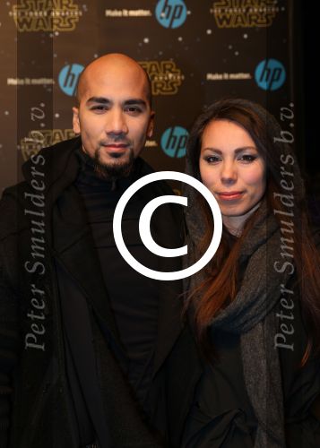 Amsterdam, 15 December 2015
Premiere Star Wars
Jermain v d Bogt met partner