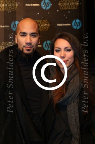 Amsterdam, 15 December 2015
Premiere Star Wars
Jermain v d Bogt met partner