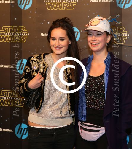 Amsterdam, 15 December 2015
Premiere Star Wars
Jill Schirnhofer  met vriendin