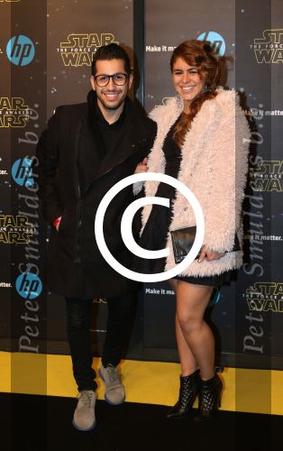 Amsterdam, 15 December 2015
Premiere Star Wars
Jody Bernal met zijn zwangere vrouw