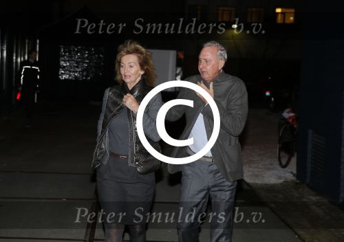 Amsterdam 14 december 2015
Galaavond bij de kookfabriek tbv Johan Cruijff foundation.
Johan en zijn vrouw Danny