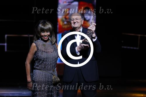 Utrecht 6 januari 2016
Uitreiking musical awards in het beatrixtheater.
Joop v d Ende met Tina Turner