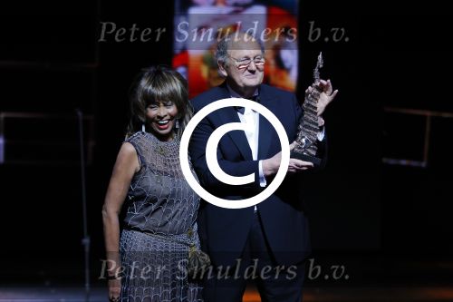 Utrecht 6 januari 2016
Uitreiking musical awards in het beatrixtheater.
Joop v d Ende met Tina Turner