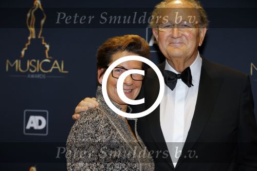 Utrecht 6 januari 2016
Uitreiking musical awards in het beatrixtheater.
Joop en Janine v d Ende