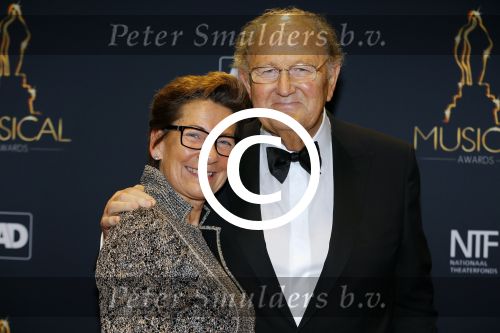 Utrecht 6 januari 2016
Uitreiking musical awards in het beatrixtheater.
Joop en Janine v d Ende