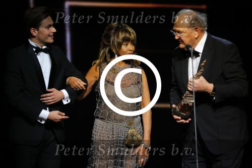 Utrecht 6 januari 2016
Uitreiking musical awards in het beatrixtheater.
Joop v d Ende met Tina Turner