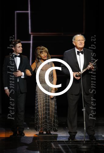Utrecht 6 januari 2016
Uitreiking musical awards in het beatrixtheater.
Joop v d Ende met Tina Turner