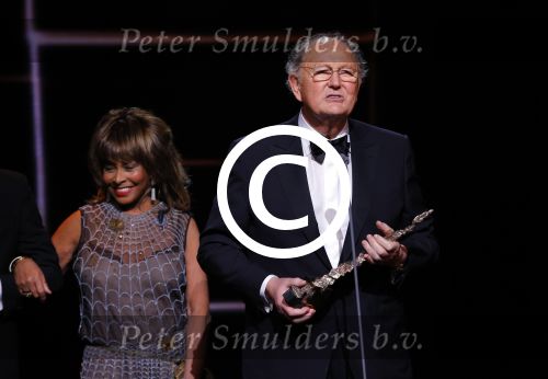 Utrecht 6 januari 2016
Uitreiking musical awards in het beatrixtheater.
Joop v d Ende met Tina Turner