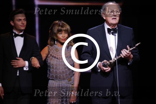 Utrecht 6 januari 2016
Uitreiking musical awards in het beatrixtheater.
Joop v d Ende met Tina Turner