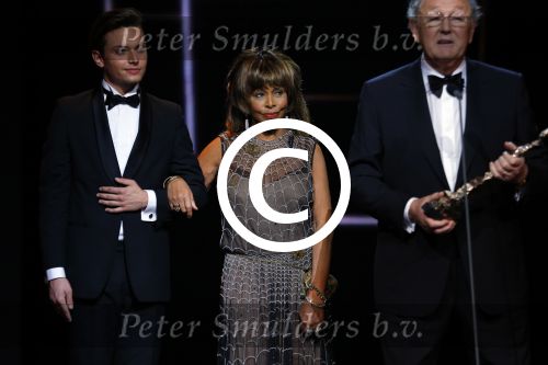 Utrecht 6 januari 2016
Uitreiking musical awards in het beatrixtheater.
Joop v d Ende met Tina Turner