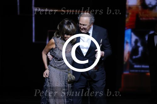 Utrecht 6 januari 2016
Uitreiking musical awards in het beatrixtheater.
Joop v d Ende met Tina Turner
