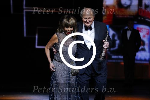 Utrecht 6 januari 2016
Uitreiking musical awards in het beatrixtheater.
Joop v d Ende met Tina Turner