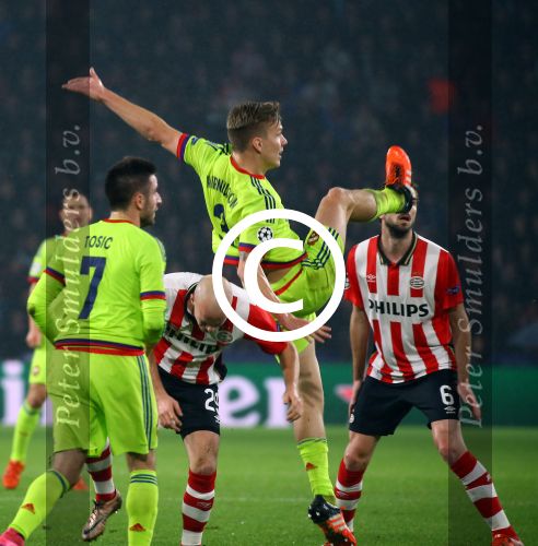 Eindhoven, 8 December 2015
laatste poulewedstrijd PSV-CSKA Moskou, eidnsatnd 2-1
PSV door naar de 1/8 finale
Jorrit Hendrix