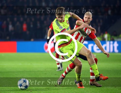 Eindhoven, 8 December 2015
laatste poulewedstrijd PSV-CSKA Moskou, eidnsatnd 2-1
PSV door naar de 1/8 finale
Jorrit Hendrix