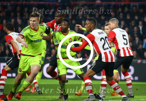 Eindhoven, 8 December 2015
laatste poulewedstrijd PSV-CSKA Moskou, eidnsatnd 2-1
PSV door naar de 1/8 finale
Joshua Brenet