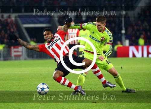 Eindhoven, 8 December 2015
laatste poulewedstrijd PSV-CSKA Moskou, eidnsatnd 2-1
PSV door naar de 1/8 finale
Jurgen Locadia