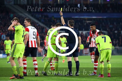 Eindhoven, 8 December 2015
laatste poulewedstrijd PSV-CSKA Moskou, eidnsatnd 2-1
PSV door naar de 1/8 finale
Jurgen Locadia