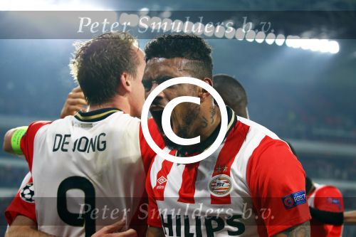Eindhoven, 8 December 2015
laatste poulewedstrijd PSV-CSKA Moskou, eidnsatnd 2-1
PSV door naar de 1/8 finale
Jurgen Locadia