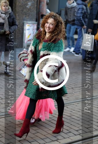 Amsterdam 17 januari 2016
Premiere Woezel en Pip in Tuschinski. Katja Schuurman met dochter Sammie