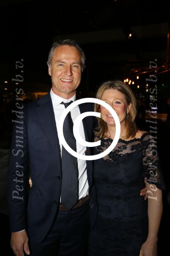 Amsterdam 10 december 2015
Openingsavond VIP van de luxury fair in de RAI.
Kim Barend met man