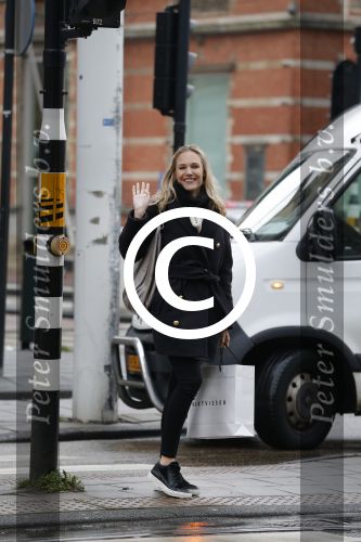 Amsterdam 15 januari 2016
Kimberley Klaver op straat in Amsterdam