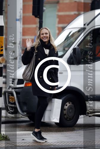 Amsterdam 15 januari 2016
Kimberley Klaver op straat in Amsterdam